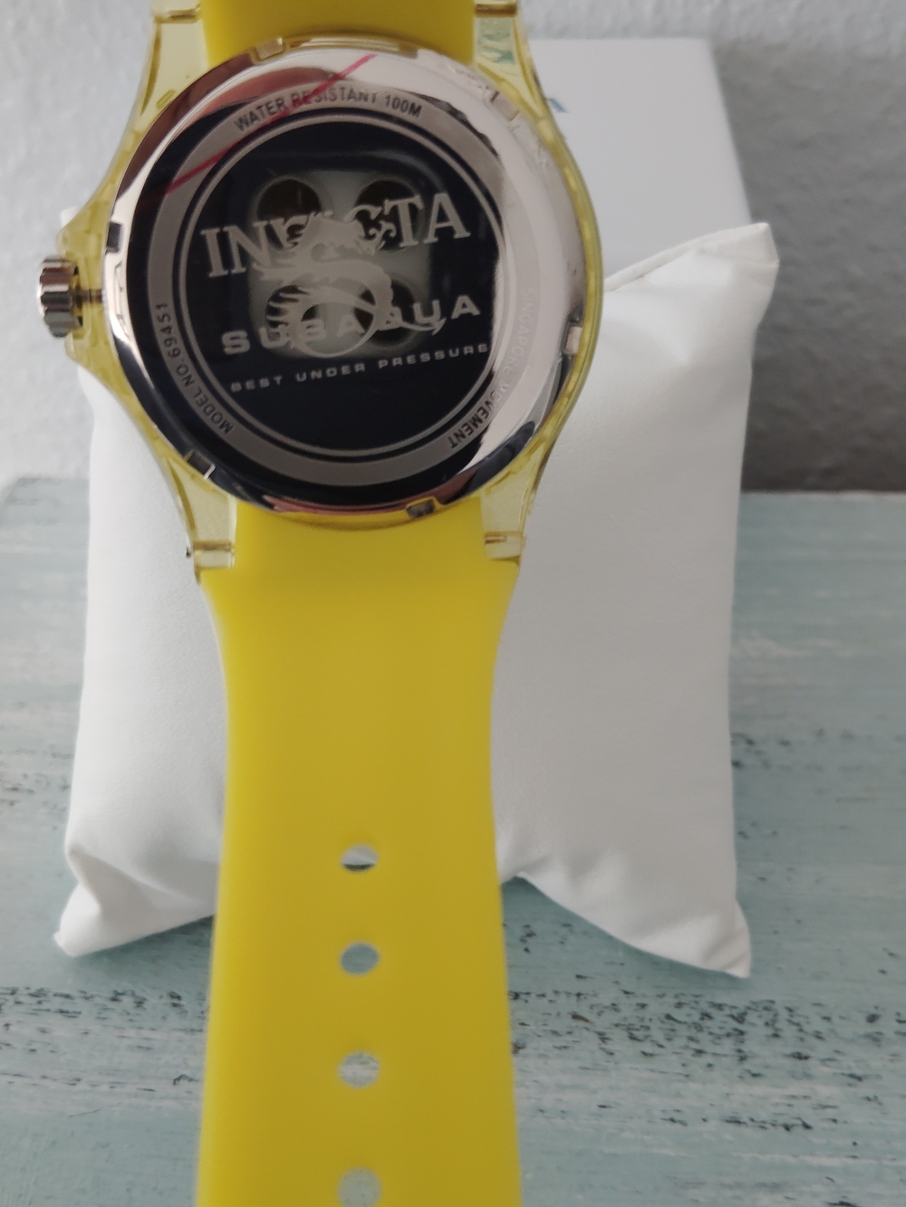 Invicta Subaqua Chromamode Yellow & White Dive Watch 44 mm 100m Water Resistance - Picture 9 of 9